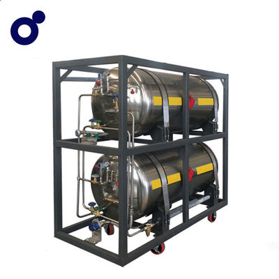 kwaliteit  Industrial Gas Cheap Price Horizontal LNG Cylinder LNG Vehicle Cryogenic Fuel Tanks For Trucks/Cars fabriek