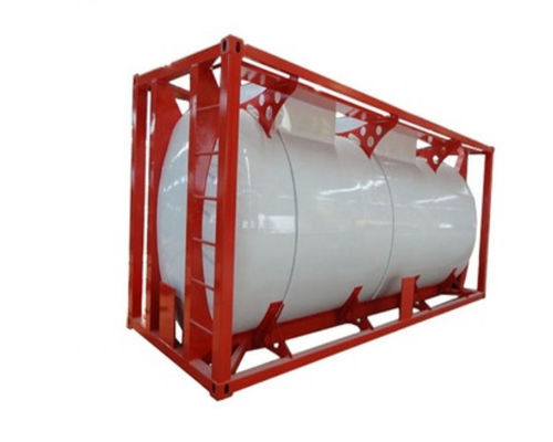 kwaliteit  20ft 40ft ISO Tank Container Oil Tank Gasoline And Oil Container For Fuel Transportation Reasonable Price fabriek