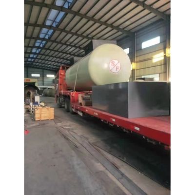 kwaliteit  Factory Sales Food Grade Diesel Fuel Container Hot Water Chemical Specification FRP Durable Storage Tank fabriek